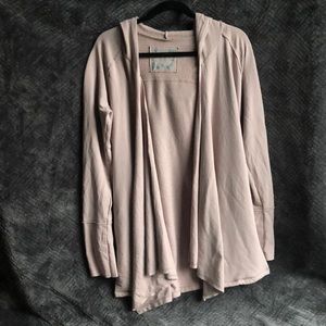 Hooded Open Sweatshirt!